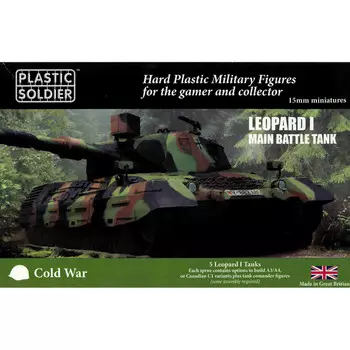 Миниатюра PSC Games 15mm Scale Cold War: Leopard 1 Main Battle Tank