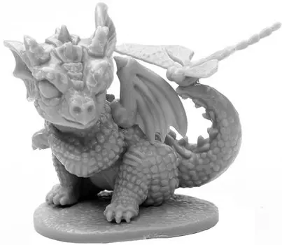 Миниатюра Reaper Bones Black: Annoyed Rocky