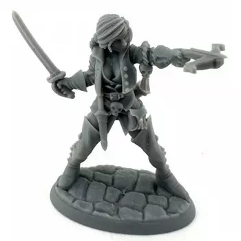 Миниатюра Reaper Bones Legends: Damaris, Female Duskwarden