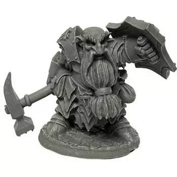Миниатюра Reaper Bones Reaper Legends: Dark Dwarf Smiter