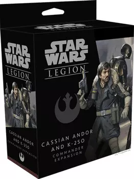 Миниатюра Star Wars: Legion - Cassian Andor and K-2SO Commander Expansion
