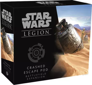Миниатюра Star Wars: Legion - Crashed Escape Pod Battlefield Expansion