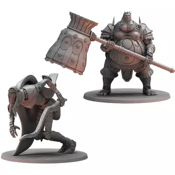 Миниатюра Steamforged Games Dark Souls RPG: Miniatures Set - Dancer of the Boreal Valley & Smough