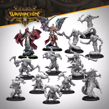 Миниатюра Steamforged Games Warmachine: Khymaera Shadowflame Shard Auxiliary Expansion