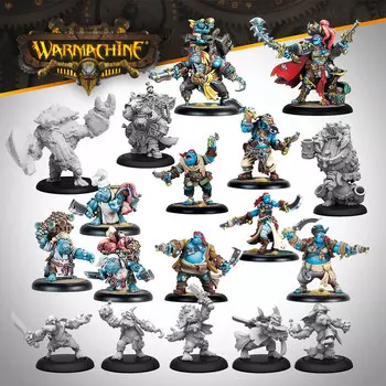 Миниатюра Steamforged Games Warmachine: Southern Kriels Brineblood Marauders Core Expansion