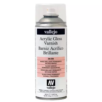 Миниатюра Vallejo Vallejo Aerosol: Acrylic Gloss Varnish (400ml)