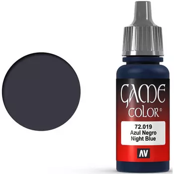 Миниатюра Vallejo Vallejo Game Color: Night Blue (17ml)