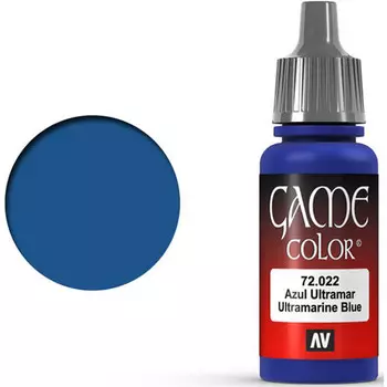 Миниатюра Vallejo Vallejo Game Color: Ultramarine Blue (17ml)