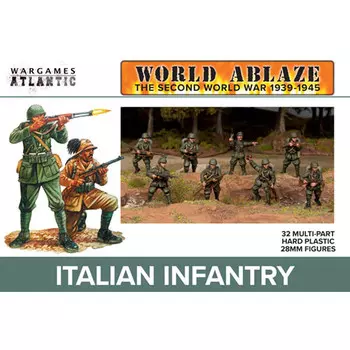 Миниатюра Wargames Atlantic World Ablaze: Italian Infantry