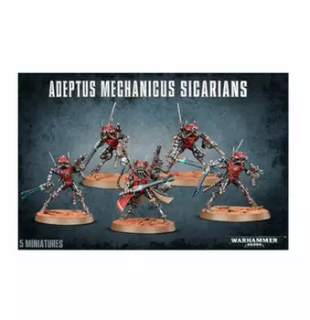 Миниатюра Warhammer 40K: Adeptus Mechanicus Sicarians