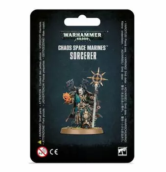 Миниатюра Warhammer 40K: Chaos Space Marines - Sorcerer