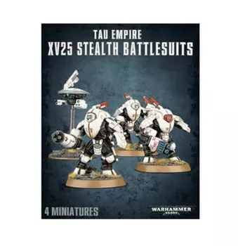 Миниатюра Warhammer 40K: Tau Empire XV25 Stealth Battlesuits