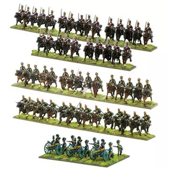 Миниатюра Warlord Games Black Powder Epic Battles: Waterloo - British Light Cavalry Brigade