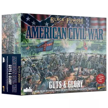 Миниатюра Warlord Games Black Powder Epic Battles: ACW - Guts & Glory Starter Set