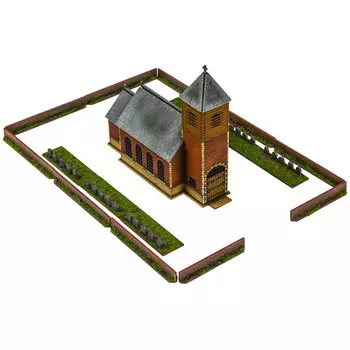 Миниатюра Warlord Games Black Powder Epic Battles: Waterloo - Plancenoit Scenery Pack