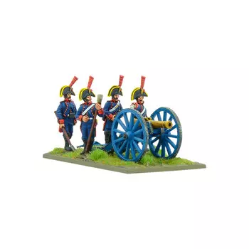 Миниатюра Warlord Games Black Powder Napoleonic Wars: Spanish Foot Artillery 8-PDR