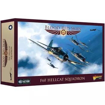 Миниатюра Warlord Games Blood Red Skies: US - F6F Hellcat Squadron