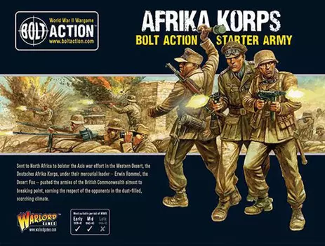 Миниатюра Warlord Games Bolt Action: Afrika Korps Starter Army