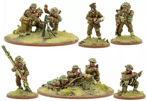 Миниатюра Warlord Games Bolt Action: British Army Support Group