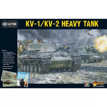 Миниатюра Warlord Games Bolt Action: KV-1/KV-2 Heavy Tank