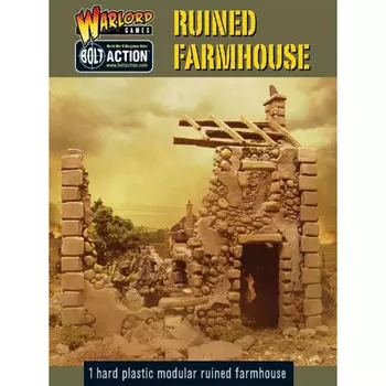 Миниатюра Warlord Games Bolt Action: Ruined Farmhouse