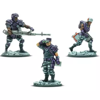 Миниатюра Warlord Games Judge Dredd: Citi-Def Specialists