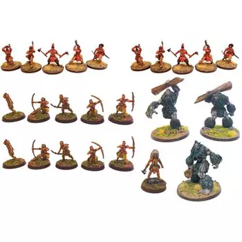 Миниатюра Warlord Games Mythic Americas: Tribal Nations Warband Starter Set