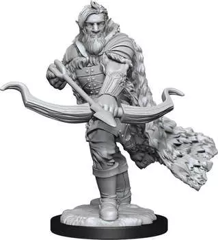 Миниатюра Wizkids Dungeons and Dragons: Nolzur's Marvelous Unpainted Miniatures - W14 Firbolg Ranger Male