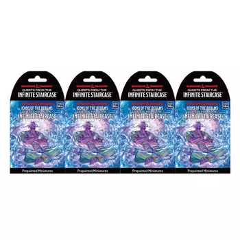 Миниатюра WizKids/NECA D&D Icons of the Realms: Quests from the Infinite Staircase - Booster Brick