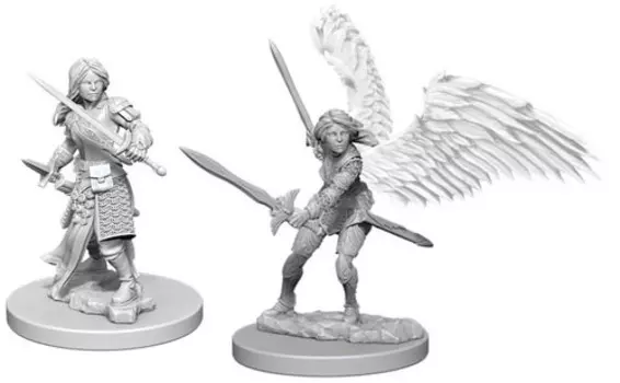 Миниатюра WizKids/NECA D&D Nolzur's Marvelous Unpainted Minis: W5 Female Aasimar Paladin