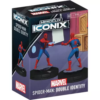 Миниатюра WizKids/NECA Marvel HeroClix: Iconix - Spider-Man Double Identity