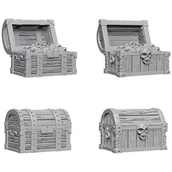 Миниатюра WizKids/NECA Pathfinder Battles Deep Cuts Unpainted Minis: W2 Chests
