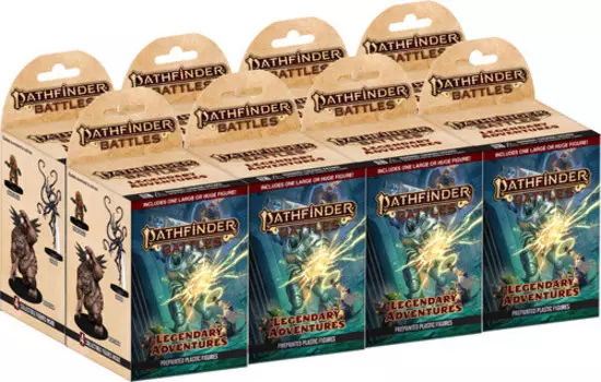 Миниатюра WizKids/NECA Pathfinder Battles: Legendary Adventures - Booster Brick (8)