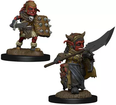 Миниатюра WizKids/NECA Wardlings: Goblins (Male & Female) (Backrooms Sale)