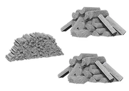 Миниатюра WizKids/NECA WizKids Deep Cuts Unpainted Minis: W10 Piles of Wood