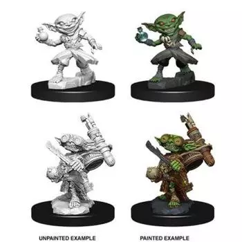 Миниатюра Wizkids Pathfinder: Deep Cuts Unpainted Miniatures - Male Goblin Alchemist