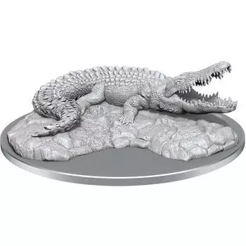 Миниатюра Wizkids Wizkids - Deep Cuts Unpainted Miniatures - W21 Giant Crocodile