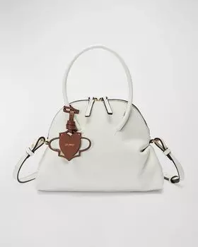 Миниатюрная кожаная большая сумка Adele Oryany, цвет Cloud