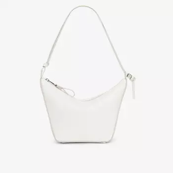 Миниатюрная кожаная сумка через плечо Hammock Hobo Loewe, белый