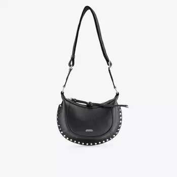 Миниатюрная кожаная сумка через плечо Oskan Moon Isabel Marant, черный