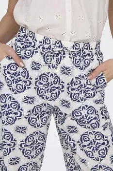 Миниатюрная многоярусная летняя юбка макси из джерси с вышивкой Jdy, белый