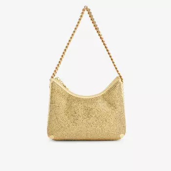 Миниатюрная модель Falabella, украшенная кристаллами Stella Mccartney, желтый
