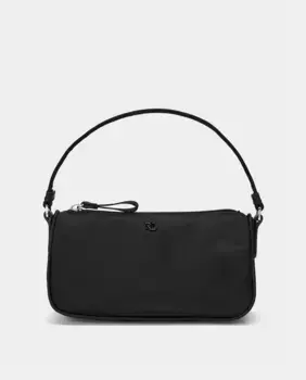 Миниатюрная нейлоновая сумка-тоут Lauren Ralph Lauren, черный