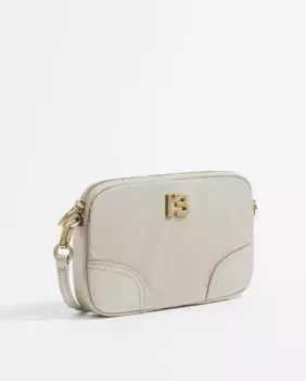 Миниатюрная нейлоновая женская сумка через плечо Bimba y Lola, цвет Piedra