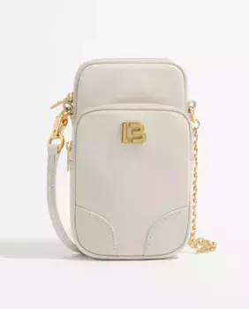 Миниатюрная нейлоновая женская сумка через плечо Bimba y Lola, цвет Piedra