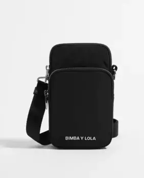 Миниатюрная нейлоновая женская сумка через плечо Bimba y Lola, черный