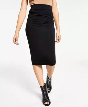 Миниатюрная облегающая юбка-миди, созданная для macy's Bar III, мульти