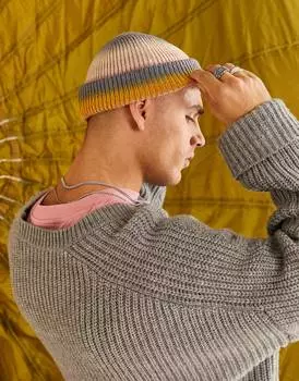 Миниатюрная шапка-бини ASOS DESIGN Fisherman
