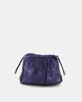 Миниатюрная синяя сумка через плечо на молнии Tintoretto, синий