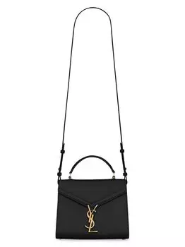 Миниатюрная сумка Cassandra с верхней ручкой в коробке Saint Laurent Leather Saint Laurent